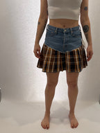 Mother "Fluff & Fold Mini Skirt" - NWT