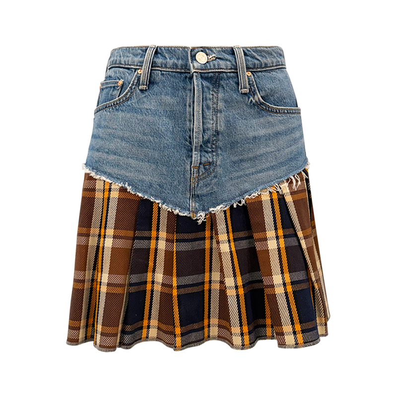 Mother "Fluff & Fold Mini Skirt" - NWT