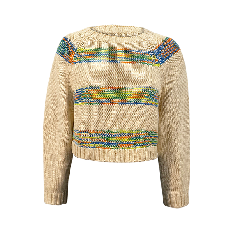 RE/DONE "Baby Raglan Crewneck sweater"