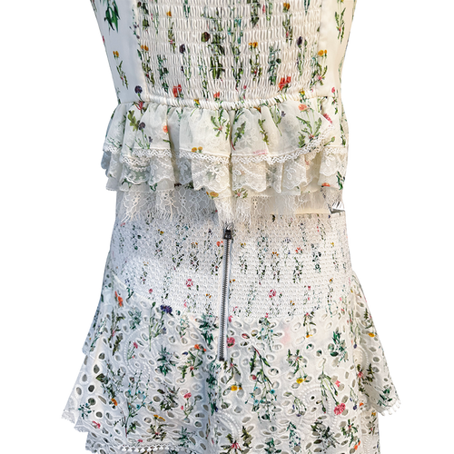 Alice + Olivia "Tabitha Eyelit Floral set" - NWT
