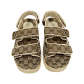 Gucci beige/dark brown " GG Sandal"