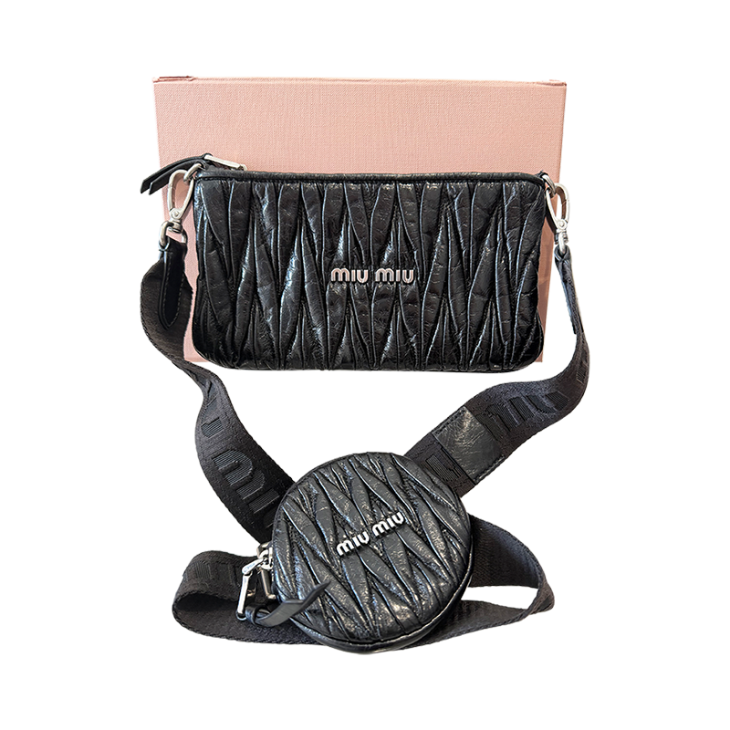 Miu Miu "Nappa Matelasse" Shoulder bag