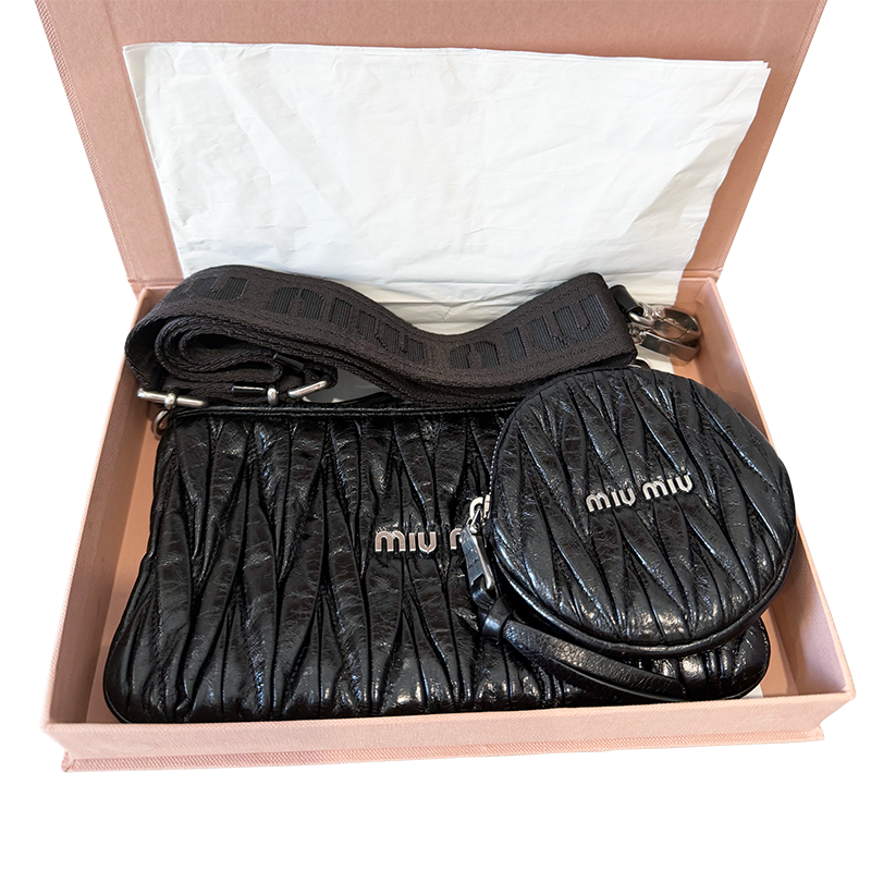 Miu Miu "Nappa Matelasse" Shoulder bag