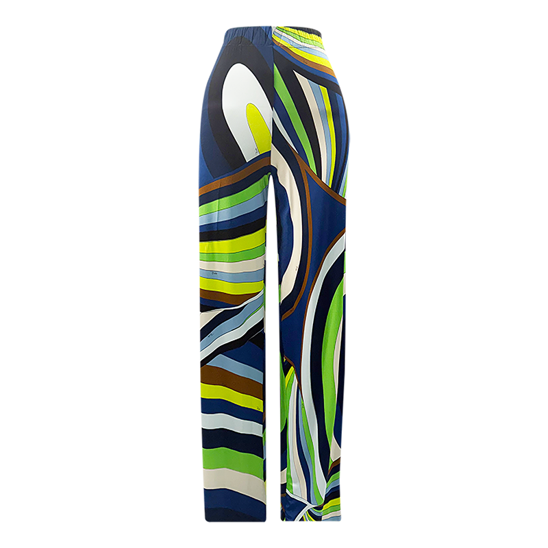 Emilio Pucci "Marmo print Palazzo Trouser"