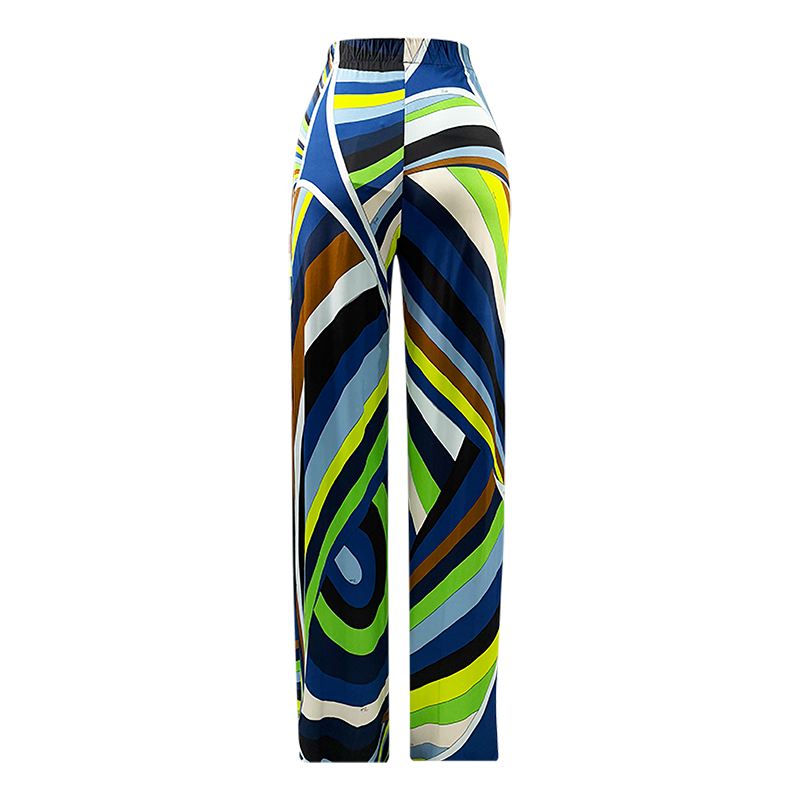 Emilio Pucci "Marmo print Palazzo Trouser"