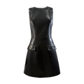 Alice + Olivia "Faux Leather Mini Dress" - NWT
