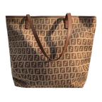 Fendi Vintage Zucchino Pink Tote