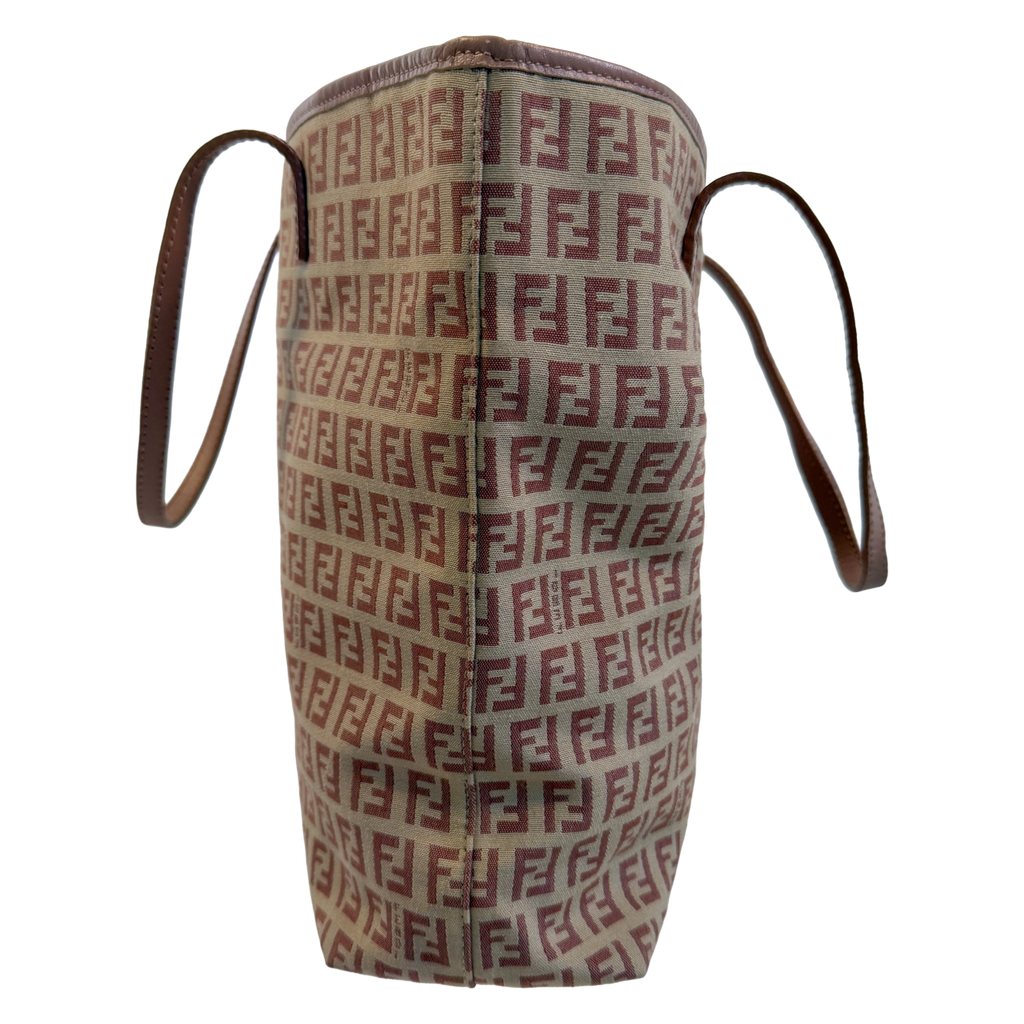 Fendi Vintage Zucchino Pink Tote