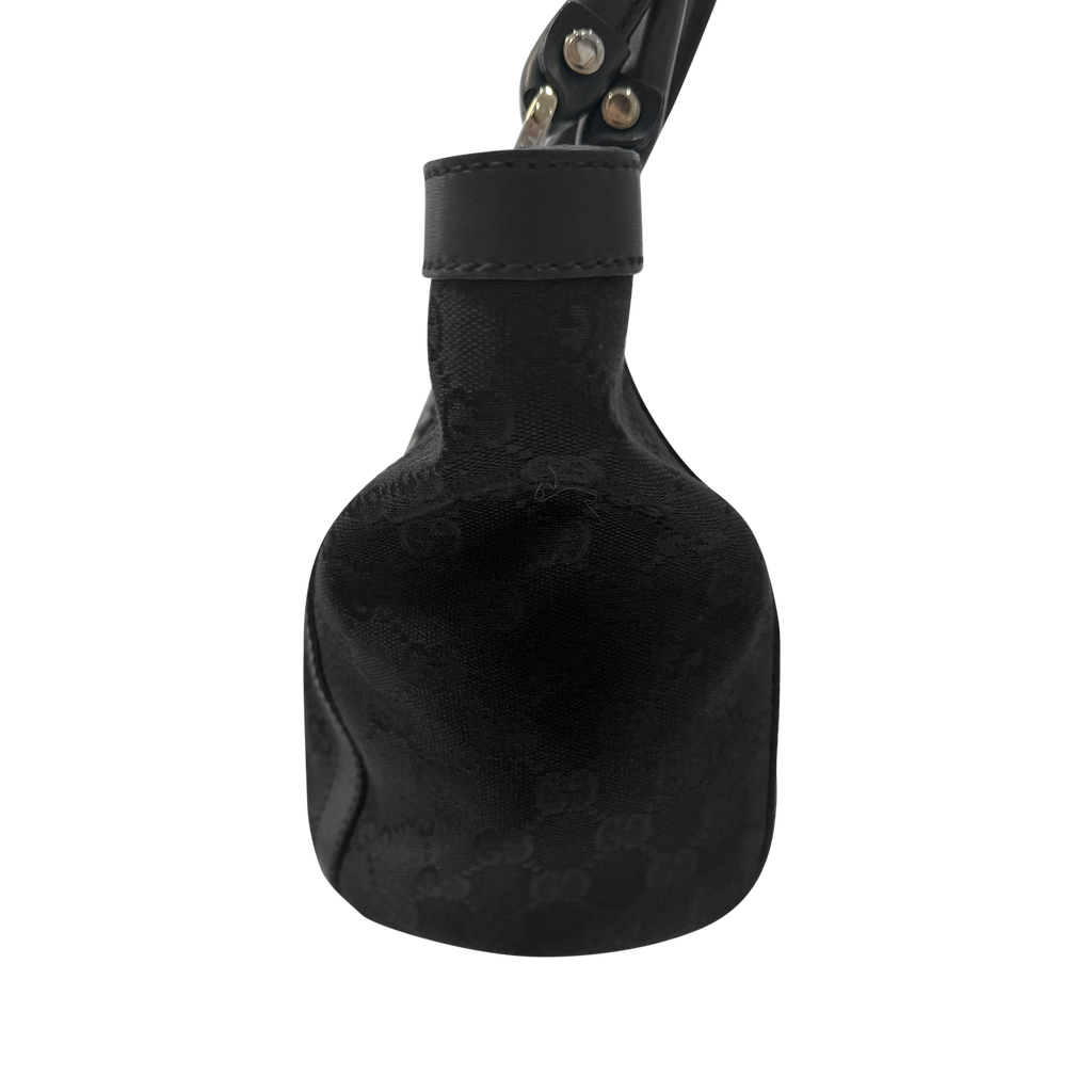 Gucci GG Black Canvas Abbey D-Ring Tote Bag