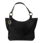 Vintage Fendi Zucchino Shoulder / Hobo Bag