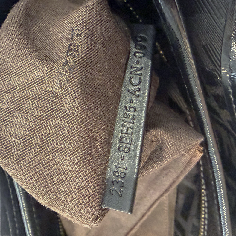Vintage Fendi Zucchino Shoulder / Hobo Bag