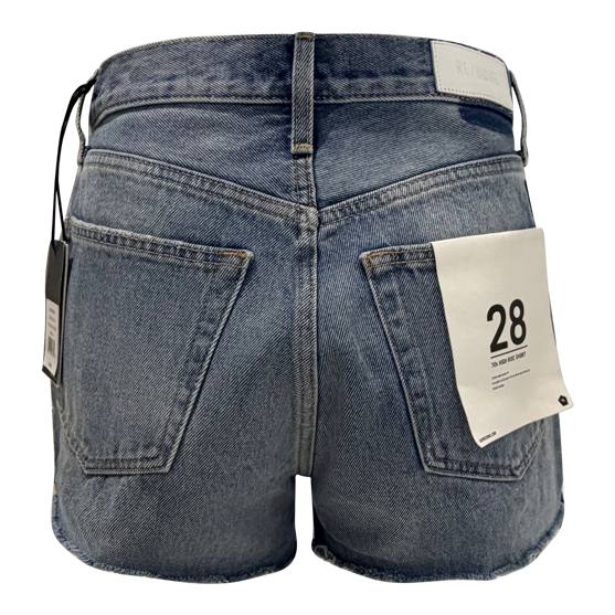 RE/DONE 70's High-Rise Cutoff Shorts - NWT