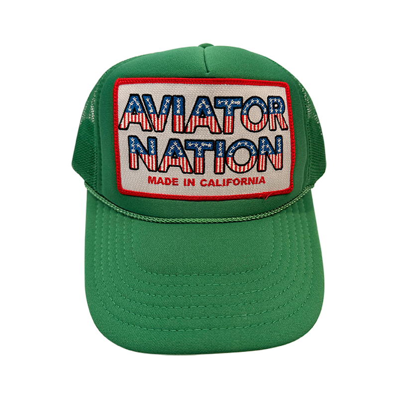 Aviator Nation USA Vintage Trucker Cap